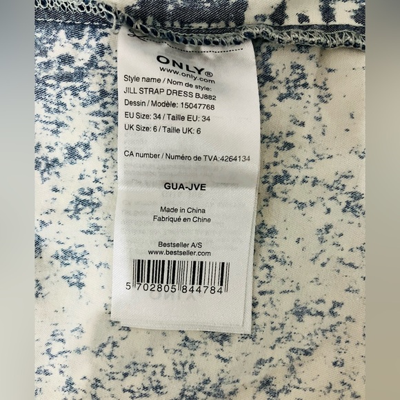 Jean like mini dress - Picture 3 of 4